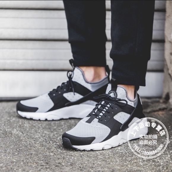 Nike Other - NIKE Air Huarache Run Ultra Wolf Grey